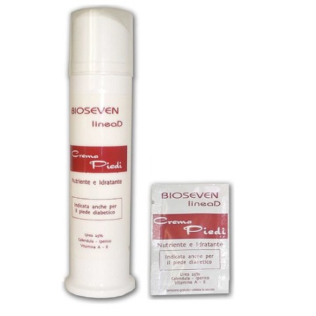 Linea d crema piedi ristruttur