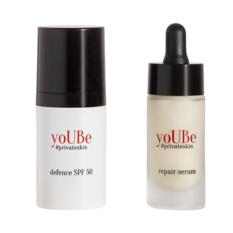 Yoube cosmetics anima day and night treatment crema spf50 30ml + siero viso riparatore 15 ml