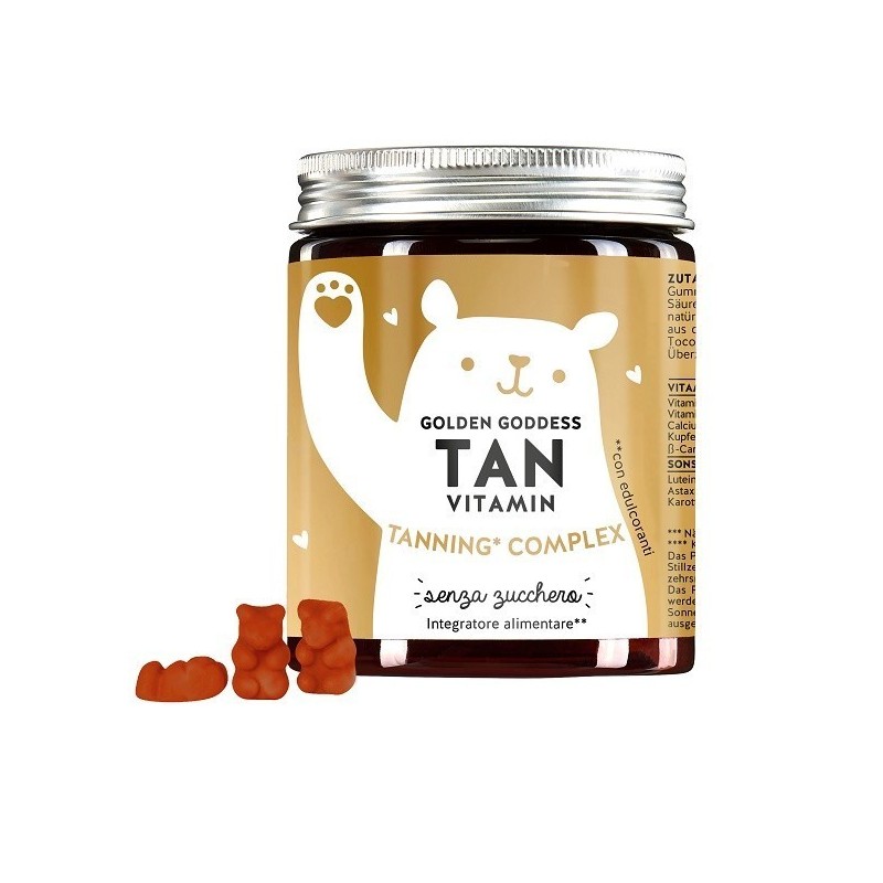Golden goddess tan vitamin 45 caramelle gommose