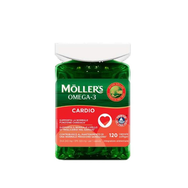 Moller's omega 3 cardio 120 capsule