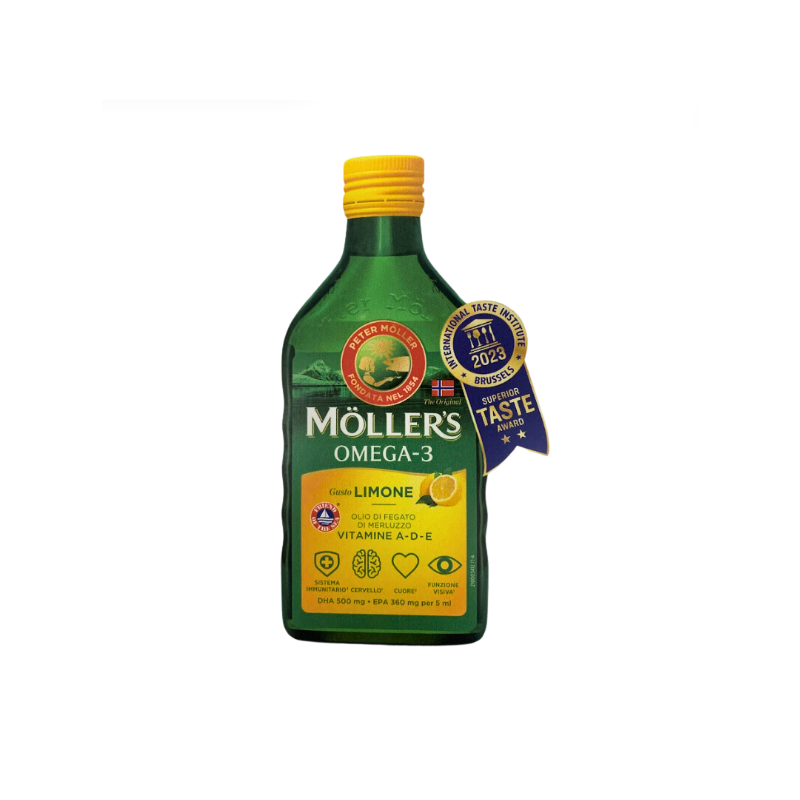 Moller's omega 3 olio limone 250 ml
