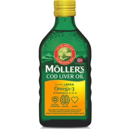 Moller's omega 3 olio limone 250 ml