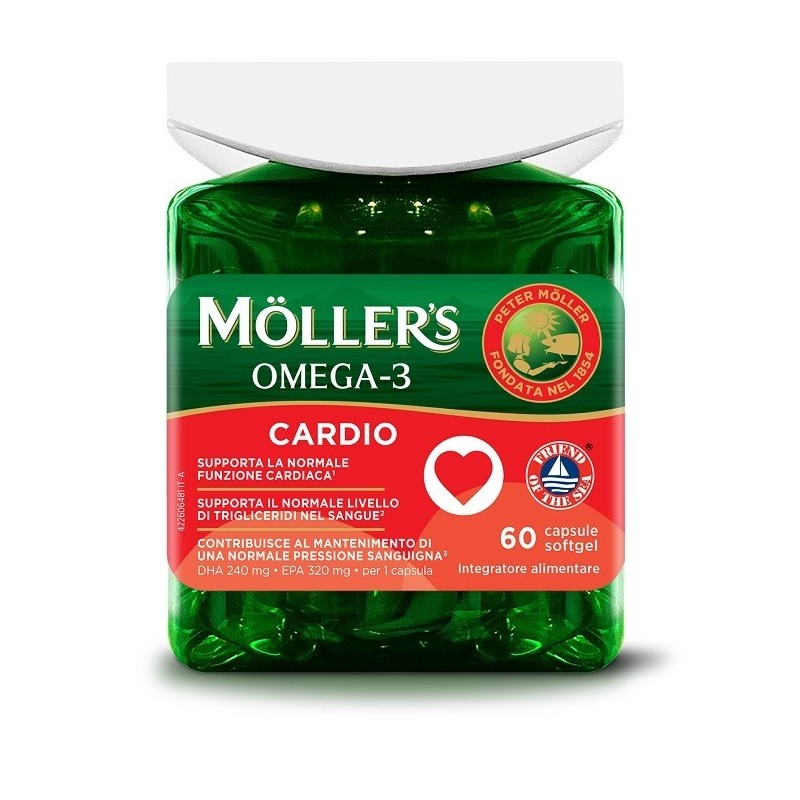 Moller's omega 3 cardio 60 capsule