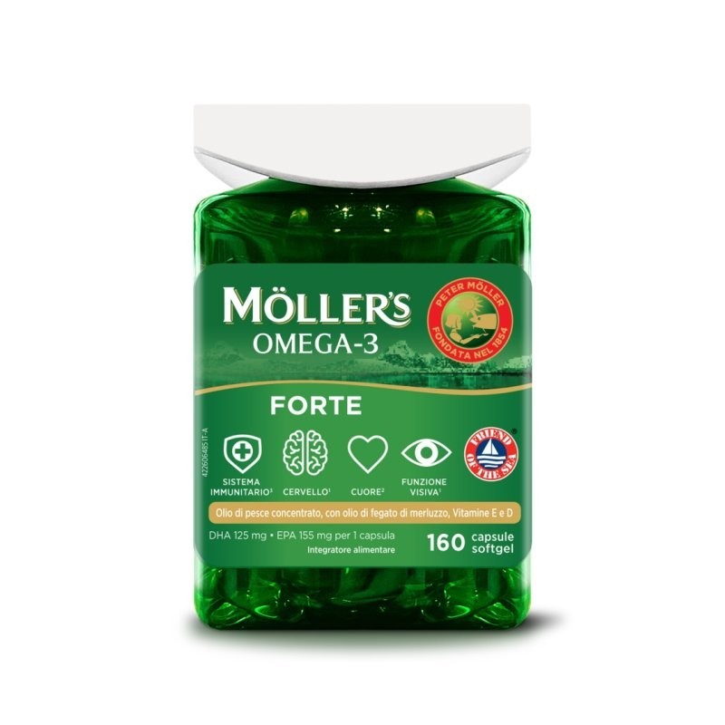 Moller's omega 3 forte 160 capsule