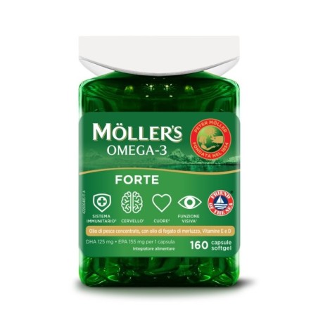 Moller's omega 3 forte 160 capsule
