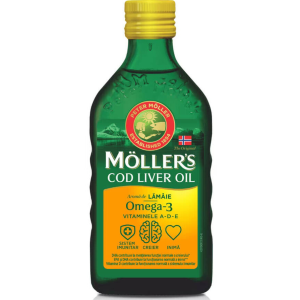 Moller's omega 3 olio limone 250 ml Moller's omega 3 olio limone 250 ml
