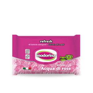 Inodorina Salviette Rosa 40 Pezzi