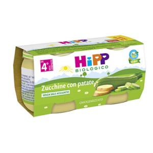 Hipp bio omog zucchine/pat2x80
