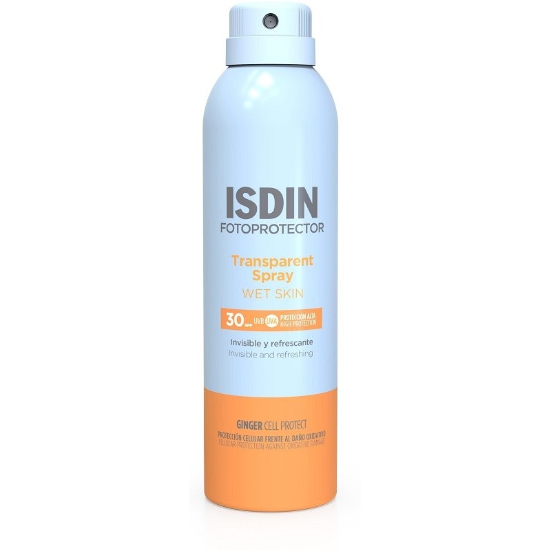 Transparent Spray Wet Skin Spf30 250 Ml
