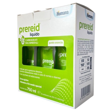 Prereid Liquido 3 Pezzi Da 250 Ml Humana