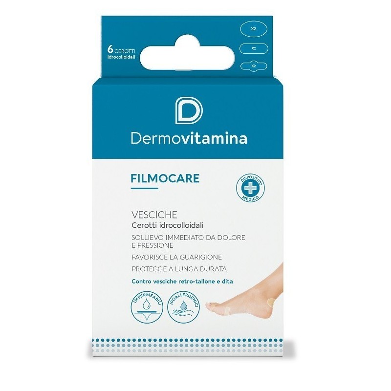 Cerotto Vesciche Dermovitamina Filmocare 6 Pezzi