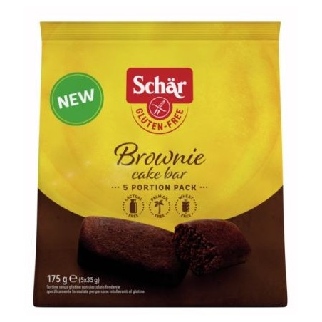 Schar Brownie Cake Bar 175 G