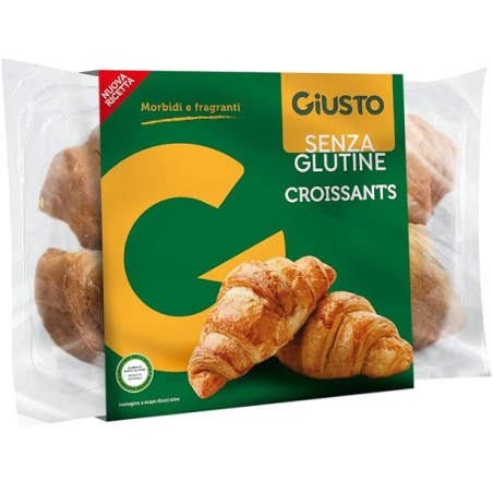 Giusto Senza Glutine Cornetto Classico 2 Pezzi Da 80 G Nuova Ricetta