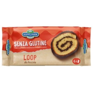 Happy Farm Loop Nocciola 6 Pezzi Da 36 G