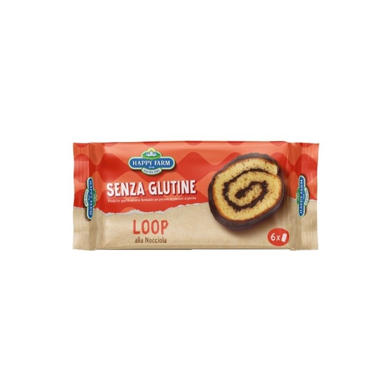 Happy Farm Loop Nocciola 6 Pezzi Da 36 G