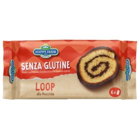 Happy Farm Loop Nocciola 6 Pezzi Da 36 G