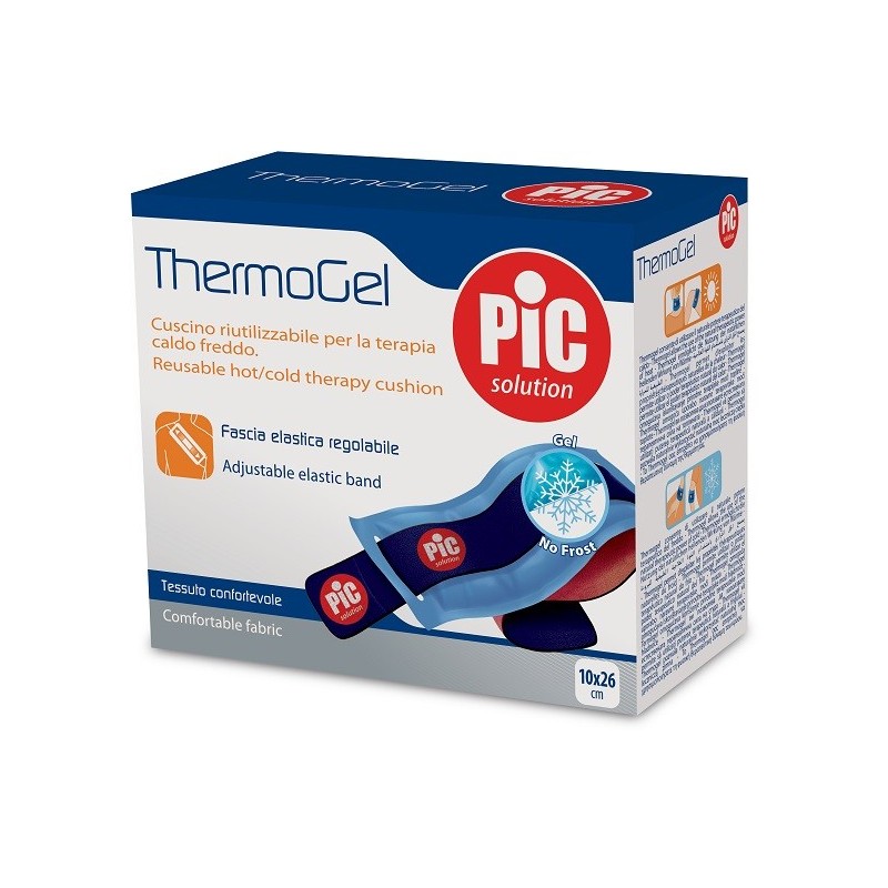 Cuscino Thermogel Terapia Caldo Freddo 10x26 Cm Con Fascia Elastica Itc