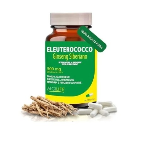 Eleuterococco 500mg 60 Capsule Da 550 Mg