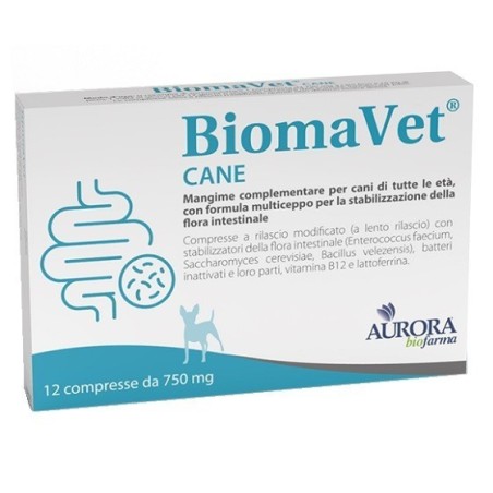 Biomavet Cane 750mg 12 Compresse Biomavet Cane 750mg 12 Compresse