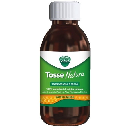 Vicks Tosse Natura Tosse Grassa E Secca Gusto Miele 140 Ml