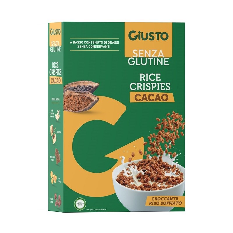 Giusto Senza Glutine Rice Crispies Cacao 200 G