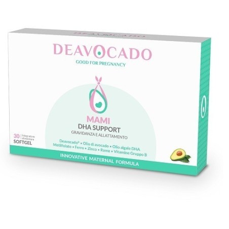 Deavocado Mami Dha Support 30 Softgel