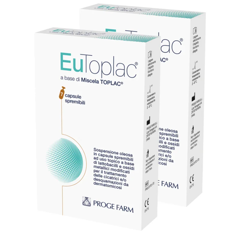 Sospensione Oleosa Eutoplac Bipacco 7+7 Capsule Spremibili