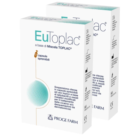 Sospensione Oleosa Eutoplac Bipacco 7+7 Capsule Spremibili