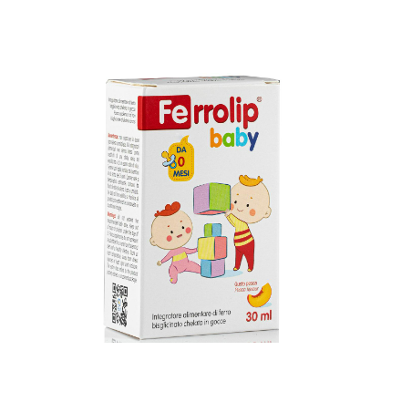 Ferrolip Baby Gocce 30 Ml Gusto Pesca
