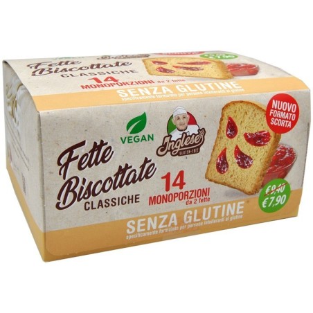 Inglese Fette Biscottate Classiche Formato Scorta 400 G