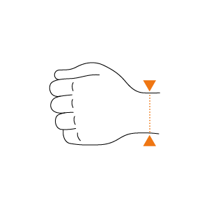 Tutore Polso Mano Sinistra Ekeep M1 Neurowrist Taglia 1
