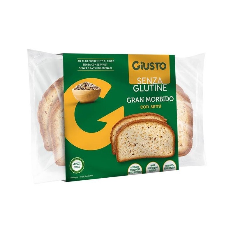 Giusto Senza Glutine Gran Morbido Semi 300 G