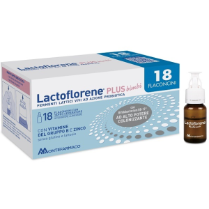 Lactoflorene Plus Bimbi 18 Flaconi