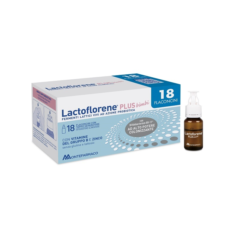 Lactoflorene Plus Bimbi 18 Flaconi