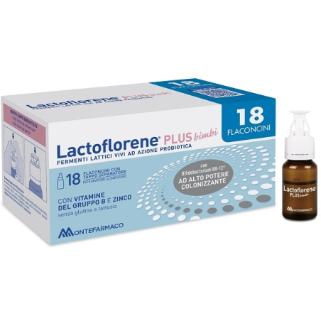 Lactoflorene Plus Bimbi 18 Flaconi