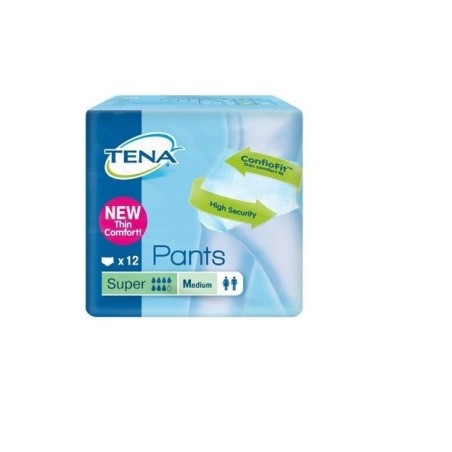 Pannolone A Mutandina Tena Pants Super M 12 Pezzi