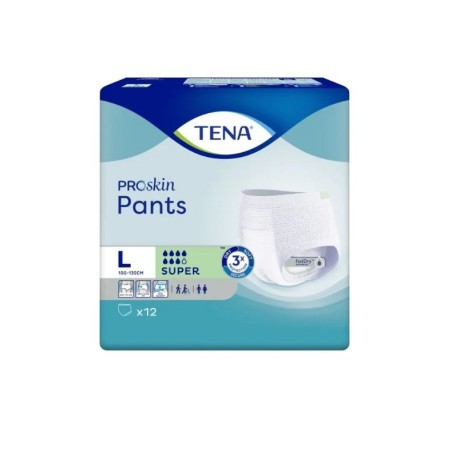 Pannolone A Mutandina Tena Pants Super L 12 Pezzi