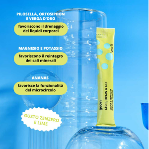 Goovi Drenante Zenzero&lime 24 Stick Pack Goovi Drenante Zenzero&lime 24 Stick Pack