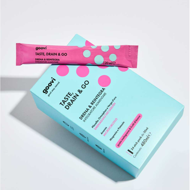 Goovi Drenante Melograno&frutti Di Bosco 24 Stick Pack Goovi Drenante Melograno&frutti Di Bosco 24 Stick Pack
