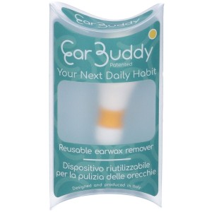 Earbuddy Giallo Dispositivo Pulizia Orecchio