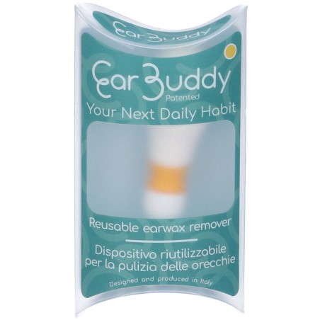 Earbuddy Giallo Dispositivo Pulizia Orecchio