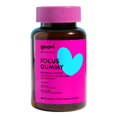 Goovi De-stress&focus Focus Gummy 60 Gummies