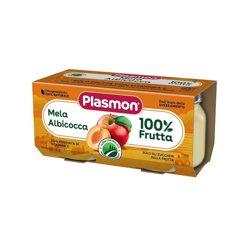 Plasmon Omogeneizzato Mela Albicocca 160 G
