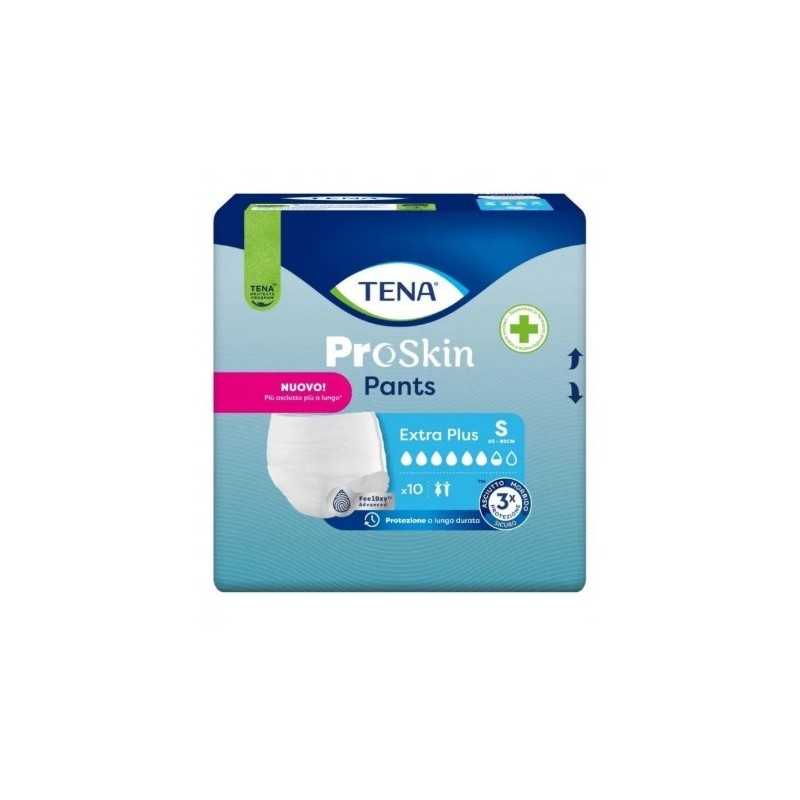 Pannolone A Mutandina Tena Pants Extra Plus S 10 Pezzi