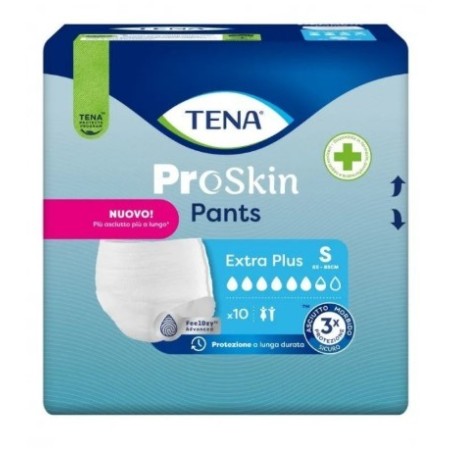 Pannolone A Mutandina Tena Pants Extra Plus S 10 Pezzi