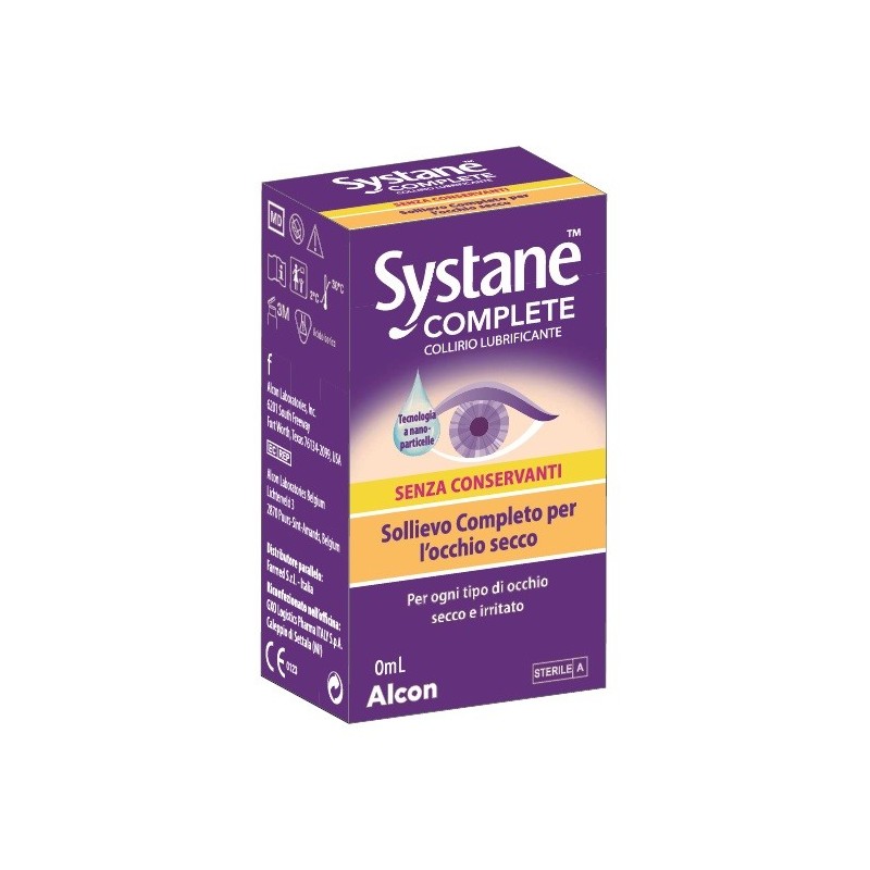 Collirio Lubrificante Systane Complete Senza Conservanti 10 Ml Collirio Lubrificante Systane Complete Senza Conservanti 10 Ml