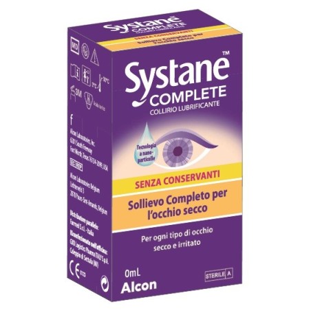 Collirio Lubrificante Systane Complete Senza Conservanti 10 Ml Collirio Lubrificante Systane Complete Senza Conservanti 10 Ml