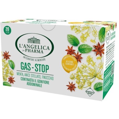 L'angelica Tisana Gas Stop 20 Filtri