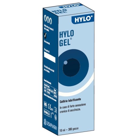 Collirio Lubrificante Hylo Gel Ialuronato Di Sodio 2 Mg/ml 10 Ml