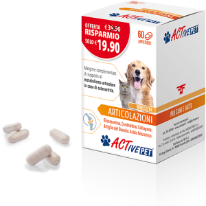 Active Pet Benessere Articolazioni 60 Compresse Appetibili